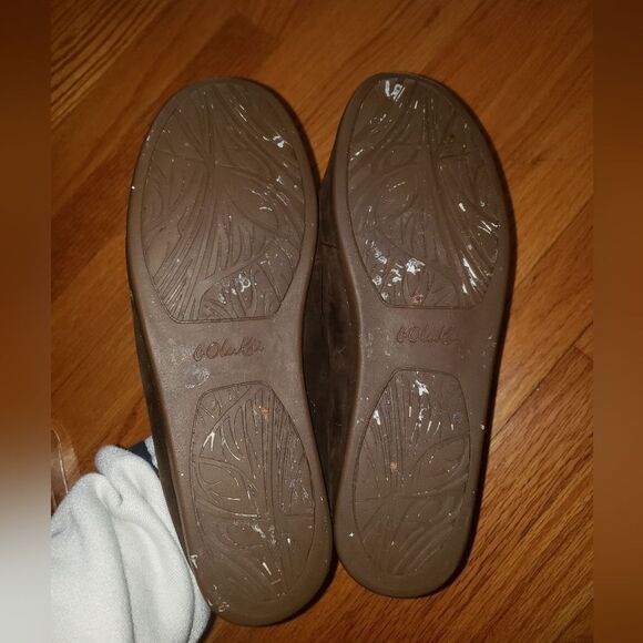 Olukai Nohea nubuck leather loafers Womans Size 9 - Picture 5 of 7